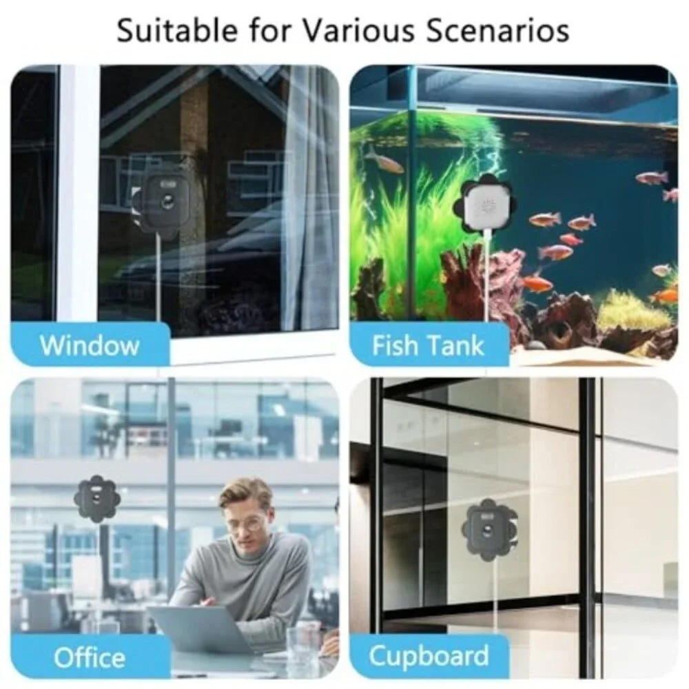 Uniter 2.5K Window Camera, 2.4GHz/5GHz WiFi Indoor Window Cameras for Home Secur